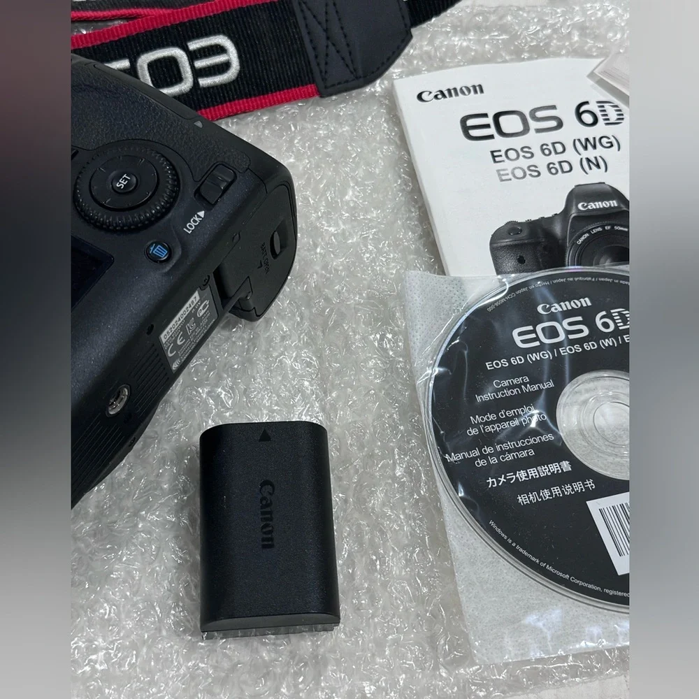 USED Canon EOS 6D 20.2MP Digital SLR Camera